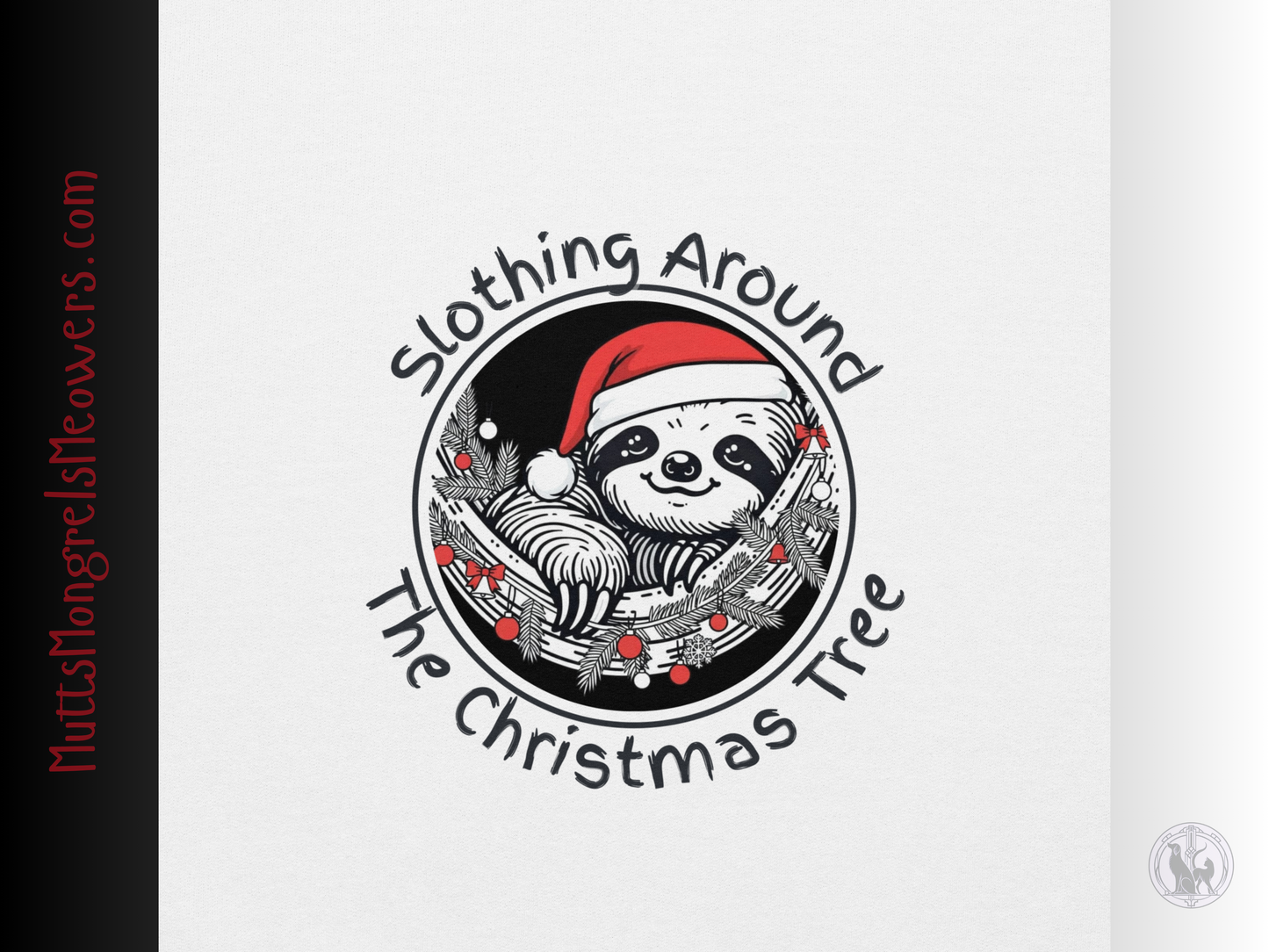 Funny Sloth Unisex Hoody: Cozy Christmas Gift for Animal Lovers