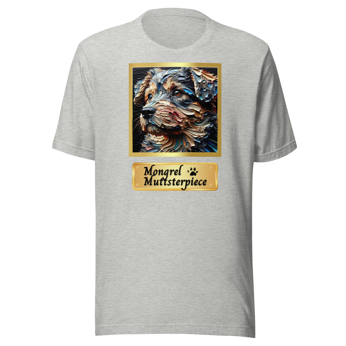 T-Shirt Mixed Breed Rescue Dog Shirt Funny Dogful Tee Mongrel Pride Apparel Dog Lover Gift Unique Theme Unisex Graphic Mutt Retro Dog Mom