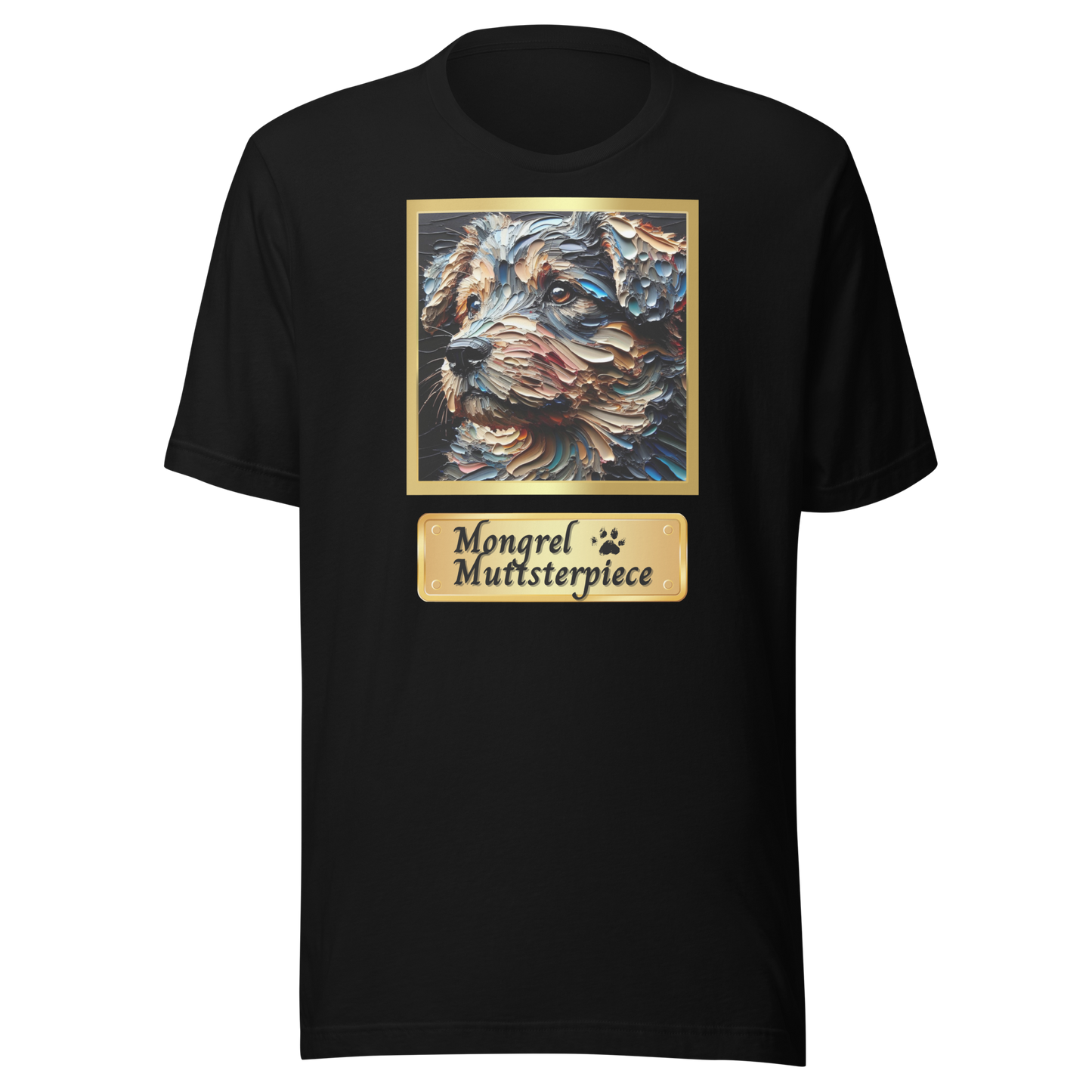 T-Shirt Mixed Breed Rescue Dog Shirt Funny Dogful Tee Mongrel Pride Apparel Dog Lover Gift Unique Theme Unisex Graphic Mutt Retro Dog Mom