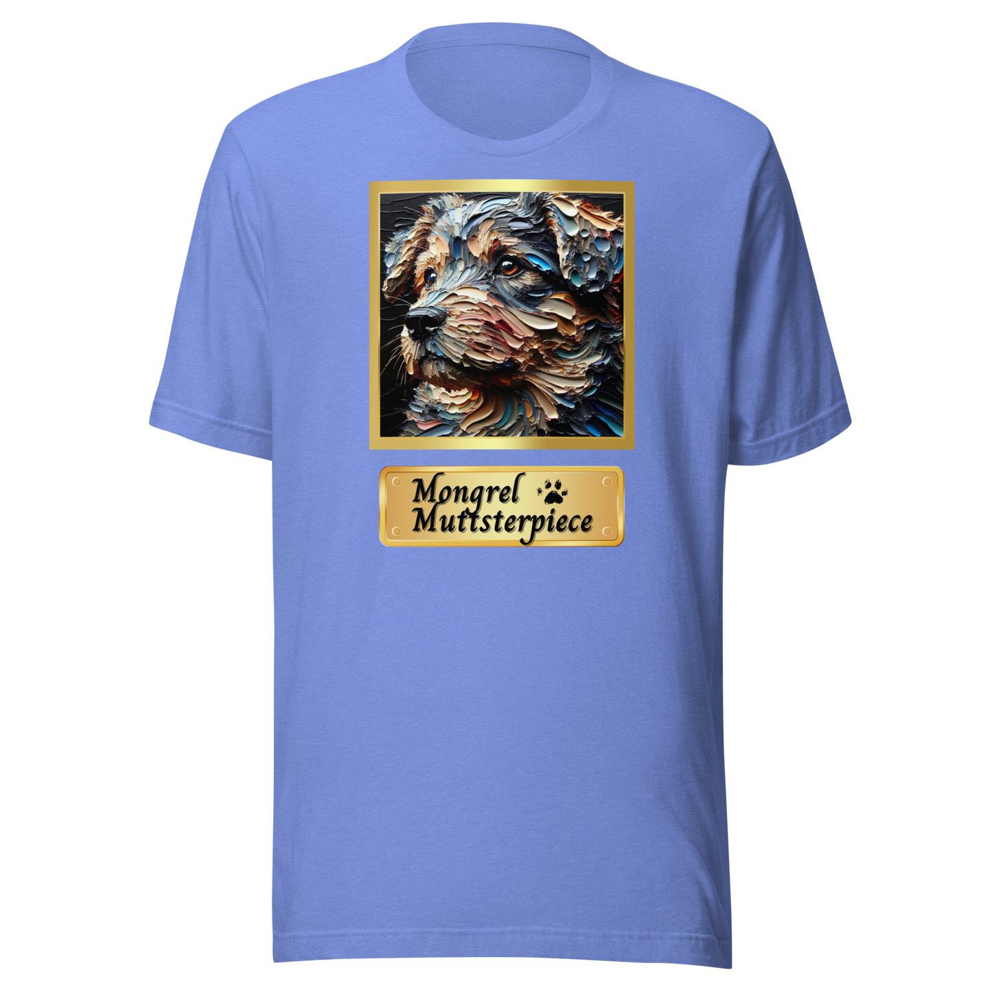T-Shirt Mixed Breed Rescue Dog Shirt Funny Dogful Tee Mongrel Pride Apparel Dog Lover Gift Unique Theme Unisex Graphic Mutt Retro Dog Mom