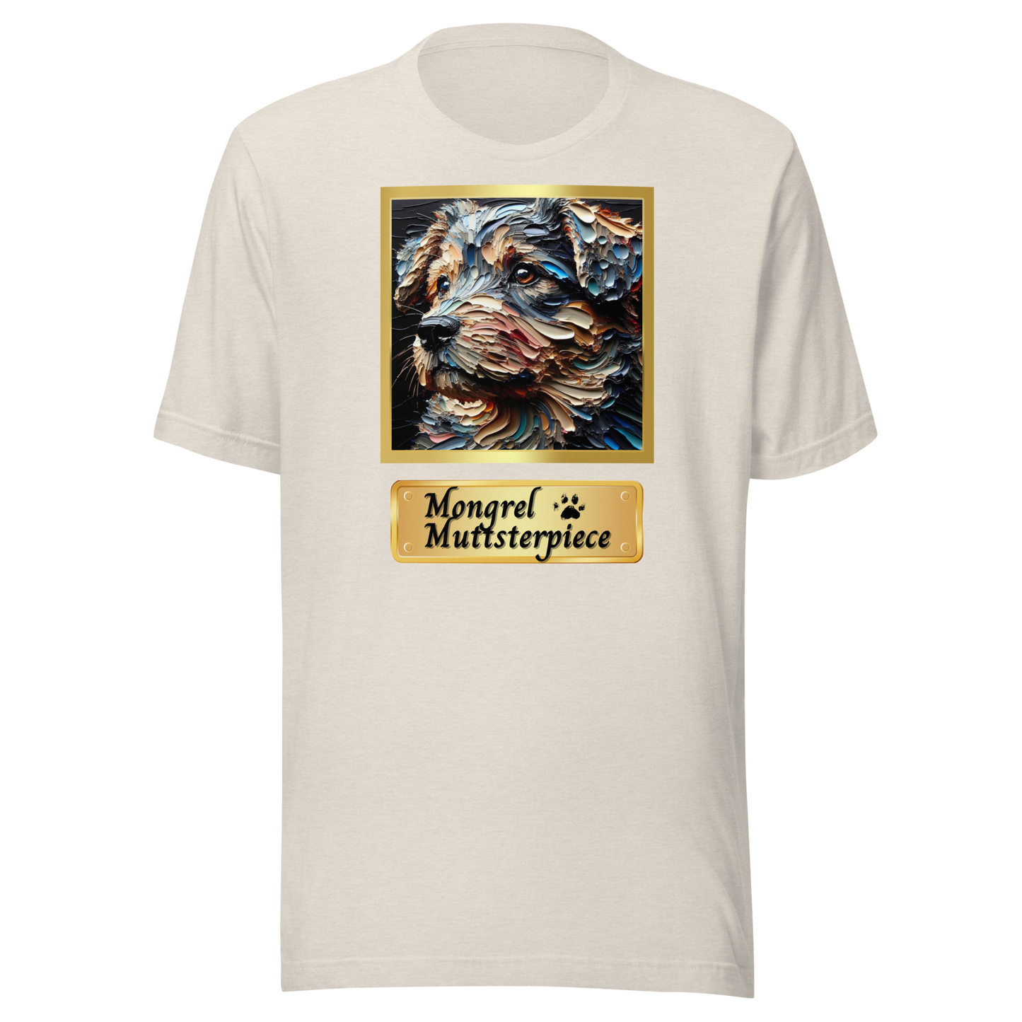 T-Shirt Mixed Breed Rescue Dog Shirt Funny Dogful Tee Mongrel Pride Apparel Dog Lover Gift Unique Theme Unisex Graphic Mutt Retro Dog Mom