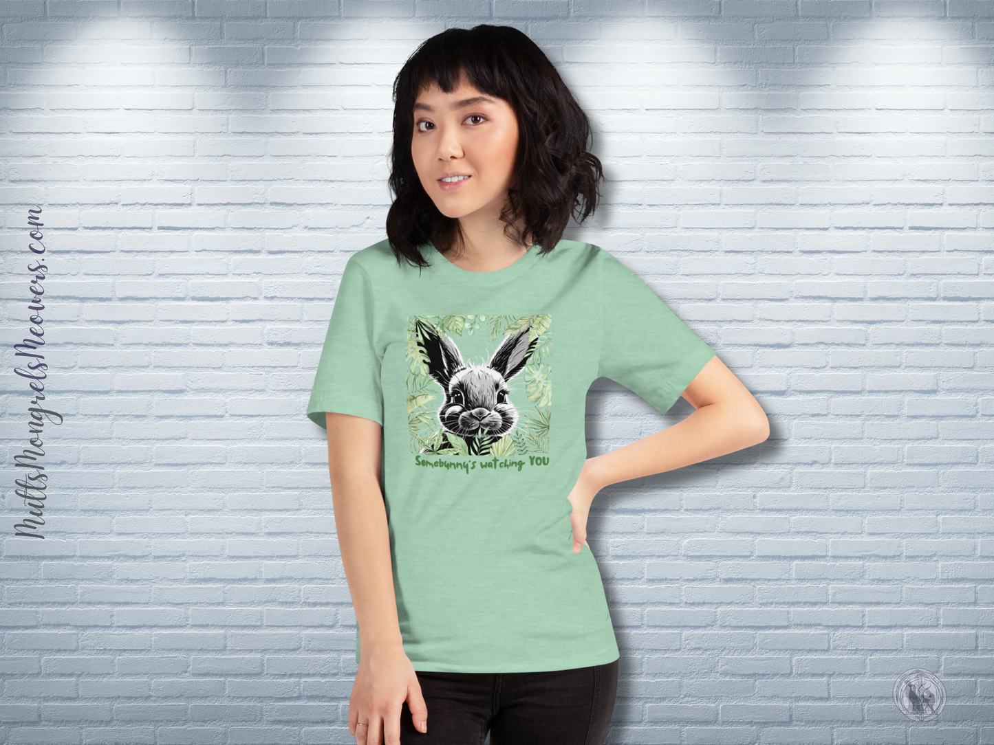 T-Shirt Funny Bunny Shirt Sarcastic Gift for Rabbit Lovers Whimsical Bunniful Humor Unisex Fit Summer Tee Adopted Animal Parent Apparel