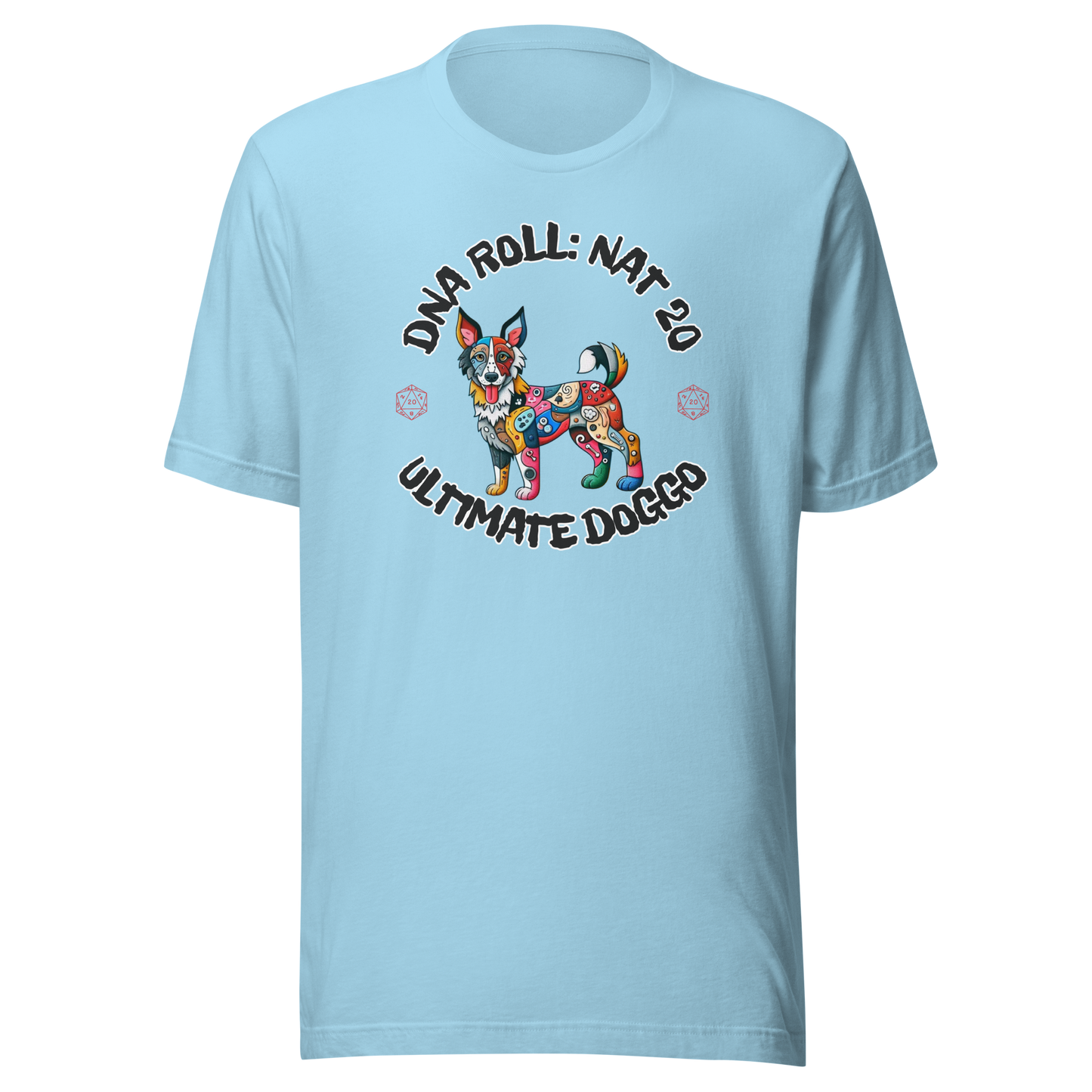 T-Shirt Mixed Breed Dog Lover Tee Rescue Dog Shirt Quirky Gamer Mutt Apparel Geeky Dogful Gift Theme Unisex Mongrel Dog Mom Dog Dad Retro